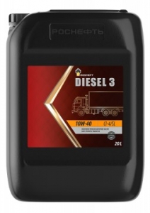 Моторные масла Rosneft Diesel 3 10W-40 